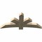 Ekena Millwork Davenport Rough Sawn Timber Gable Bracket, Douglas Fir, 60"W x 27"H x 4"D x 6"F, 11/12 Pitch GBW060X27X0406DAV00RDF - alternate 3